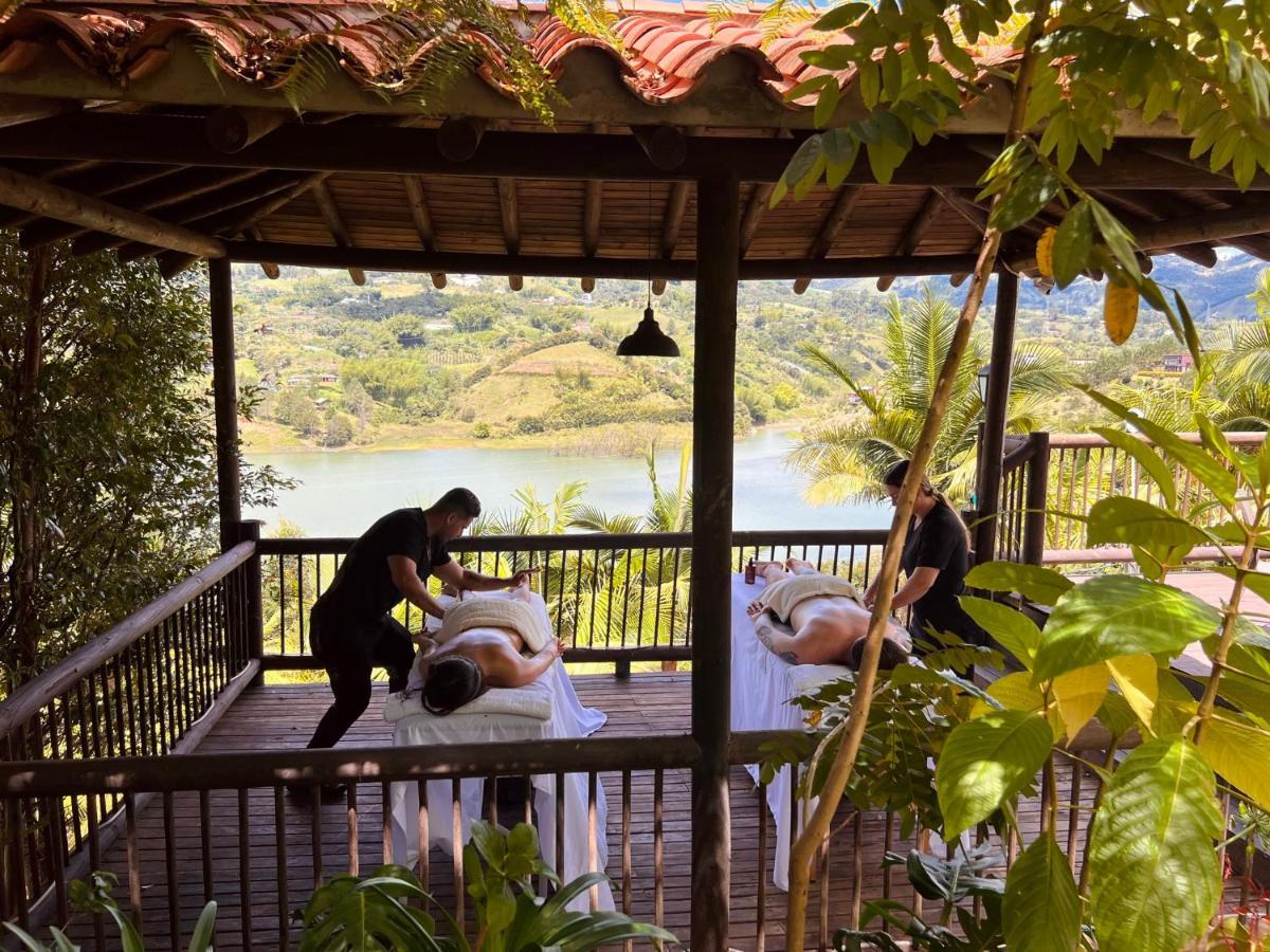 1714 Hotel Boutique Guatapé Eksteriør billede
